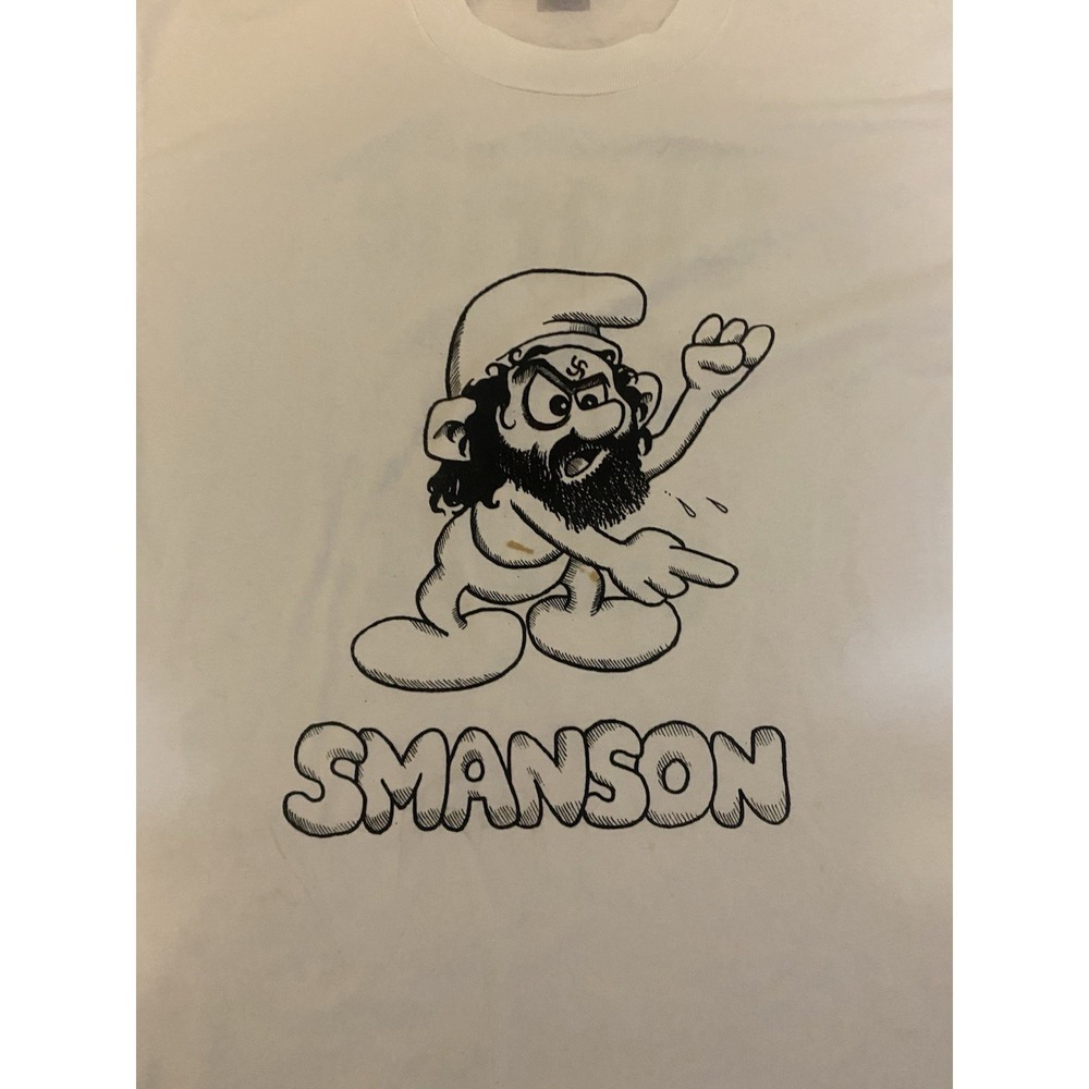Vintage 1990s Charles Manson Parody T-shirt XL RARE